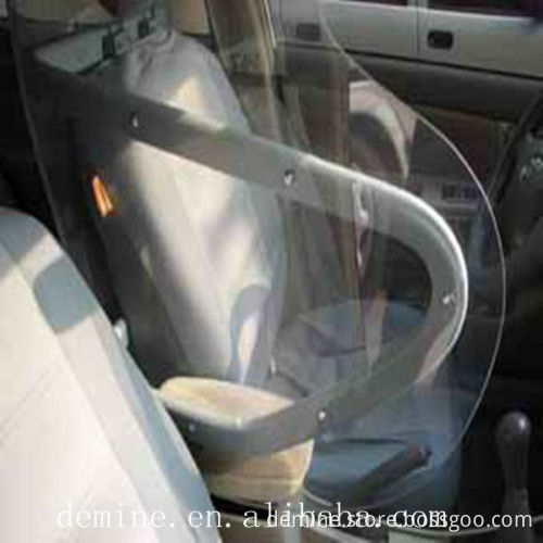 Taxi Anti-hijacking and bulletproof Polycarbonate guardrail High strength 2013